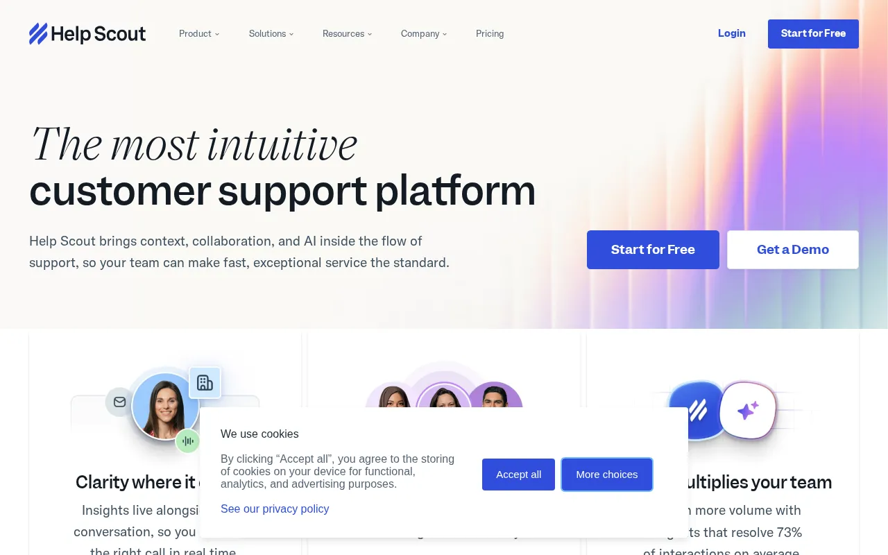 Help Scout — preview screenshot