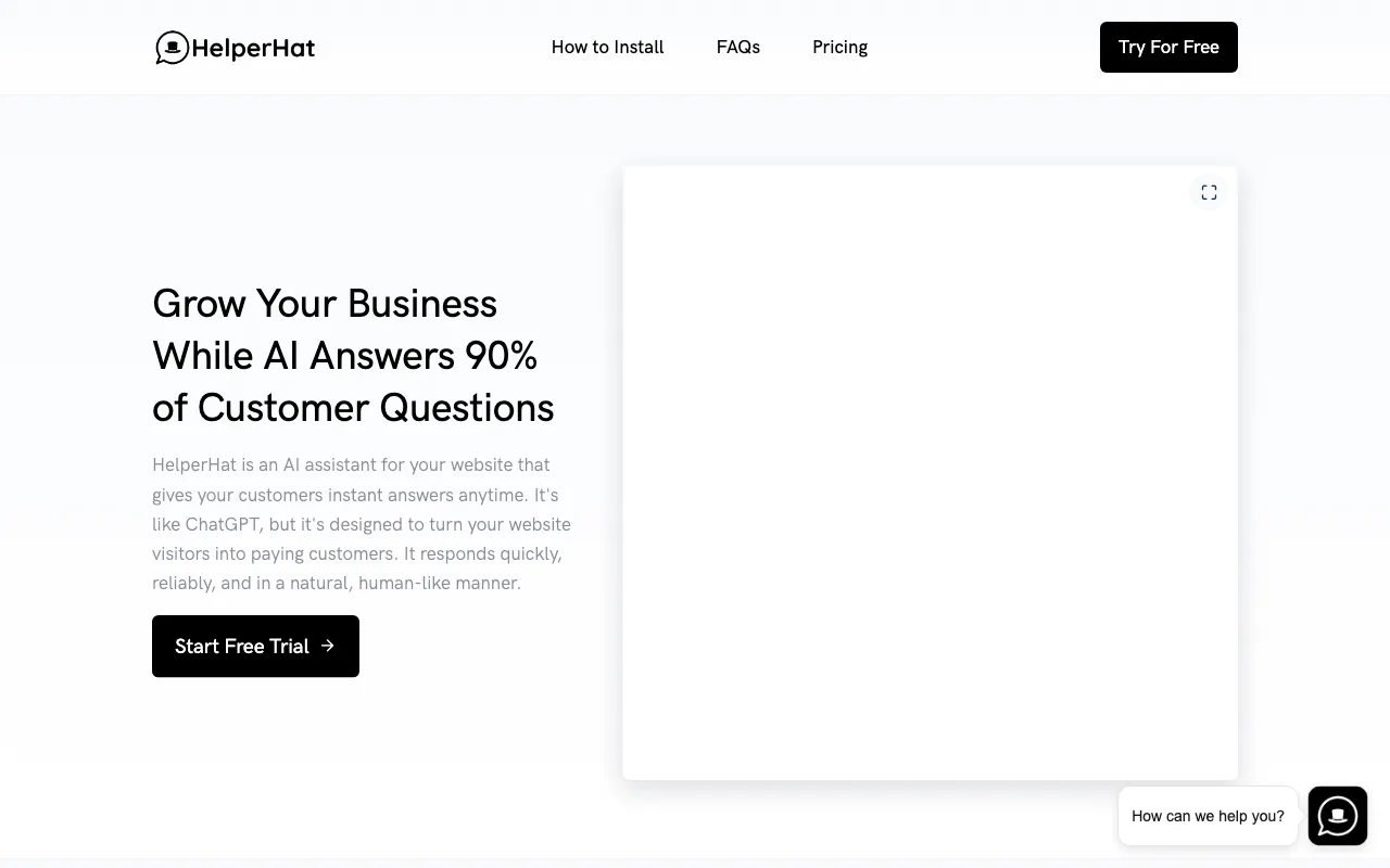 HelperHat — preview screenshot