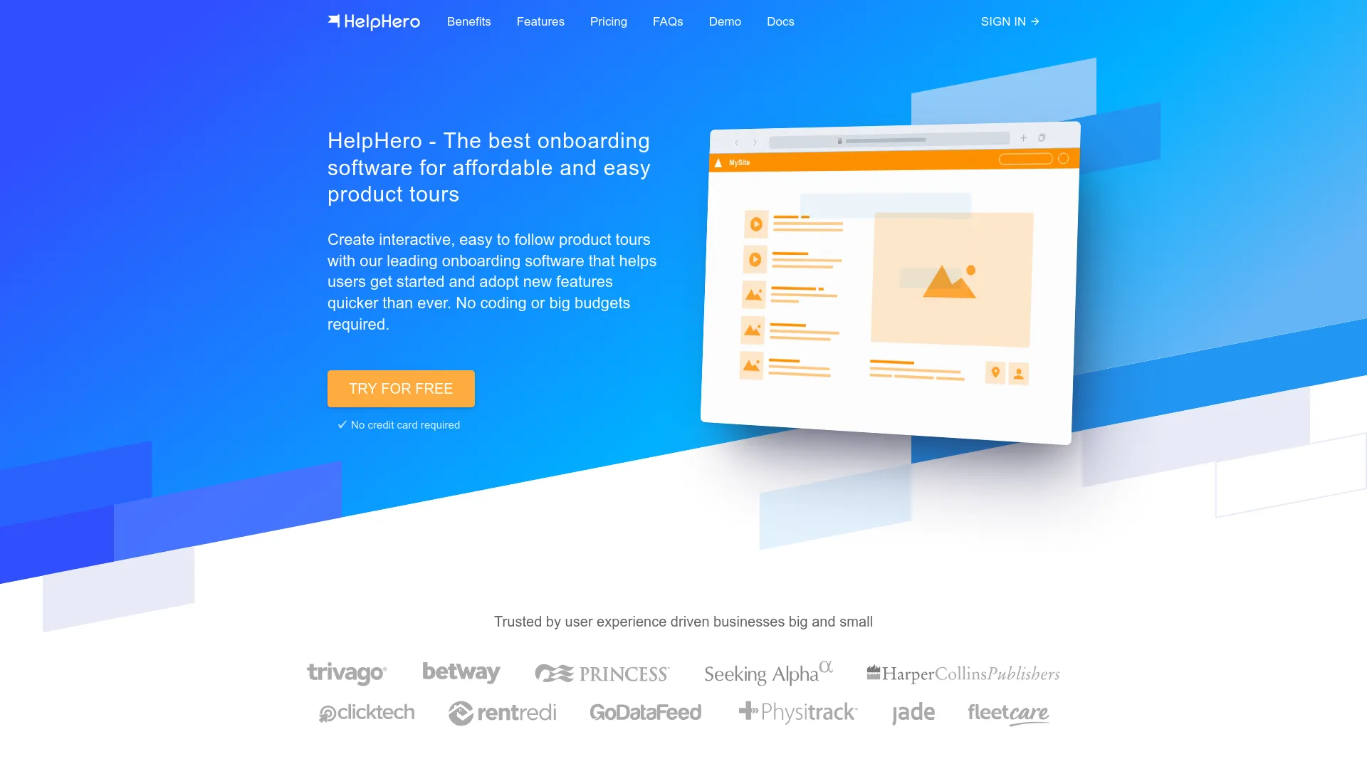HelpHero — preview screenshot