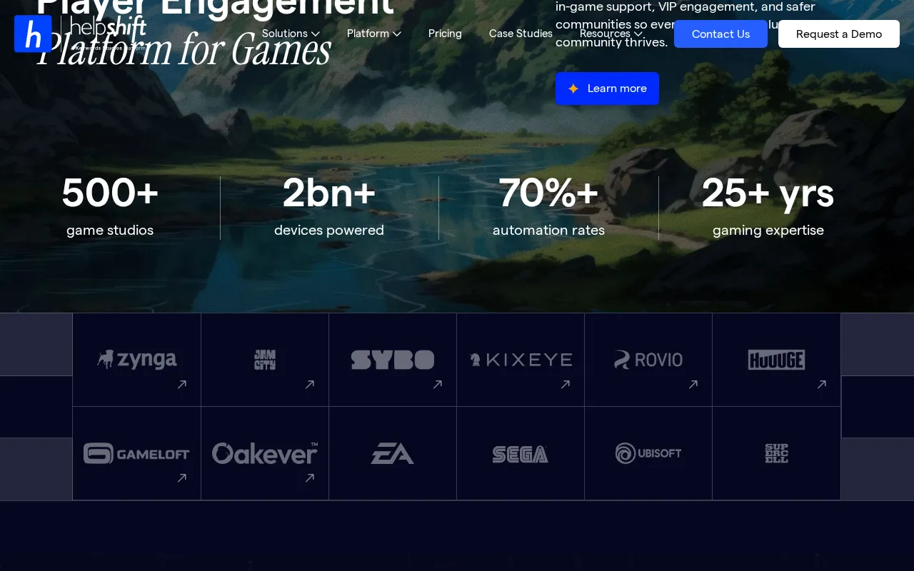 Helpshift — preview screenshot