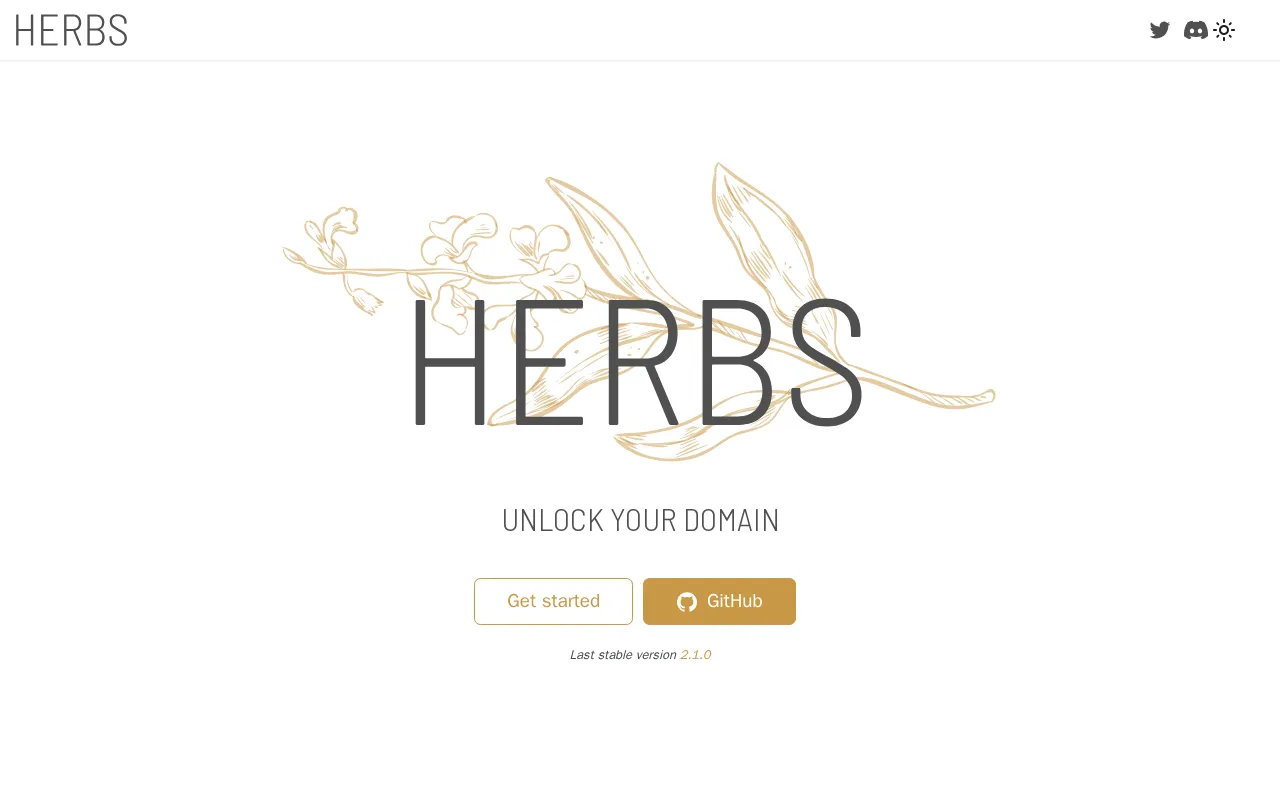 HerbsJS — preview screenshot