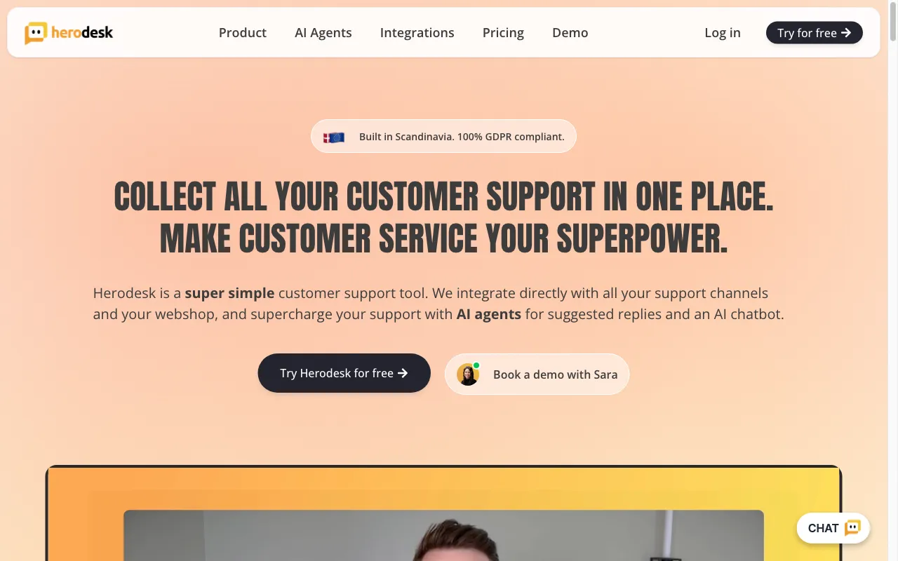 Herodesk — preview screenshot