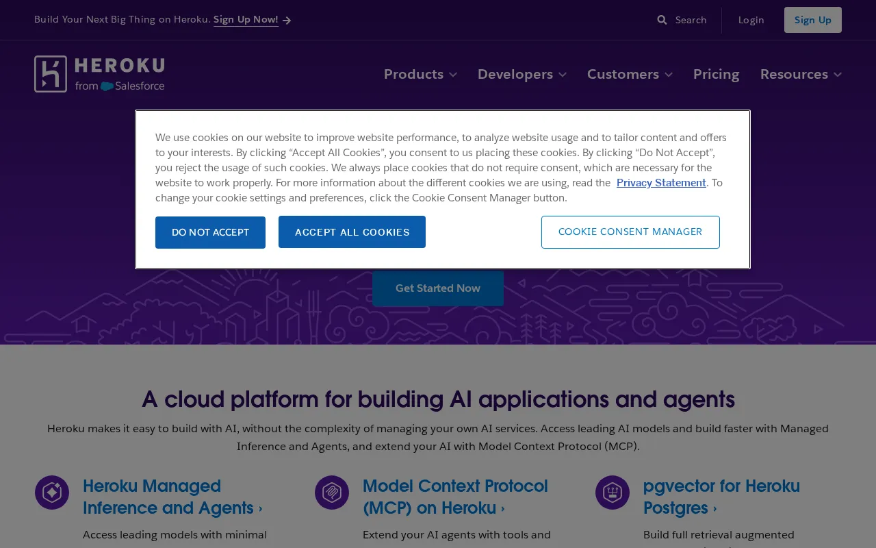Heroku — preview screenshot