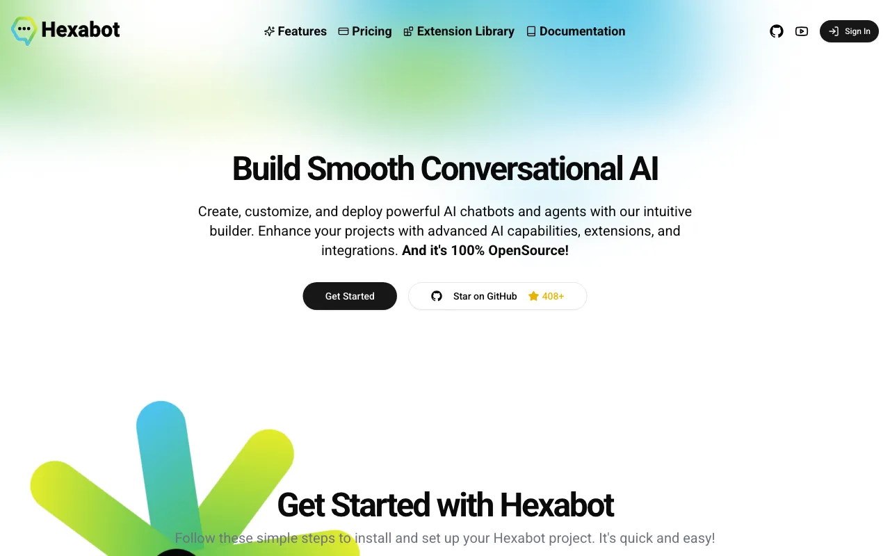 Hexabot — preview screenshot