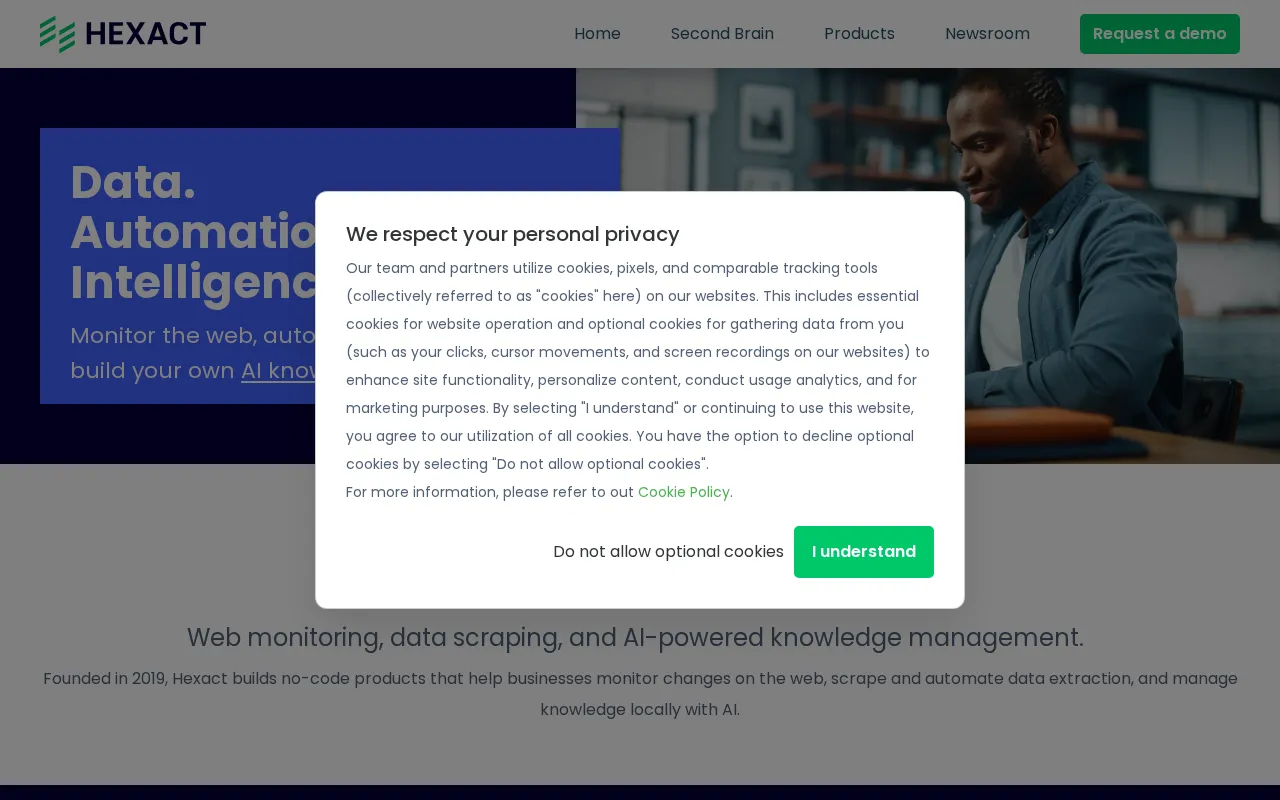 Hexact — preview screenshot