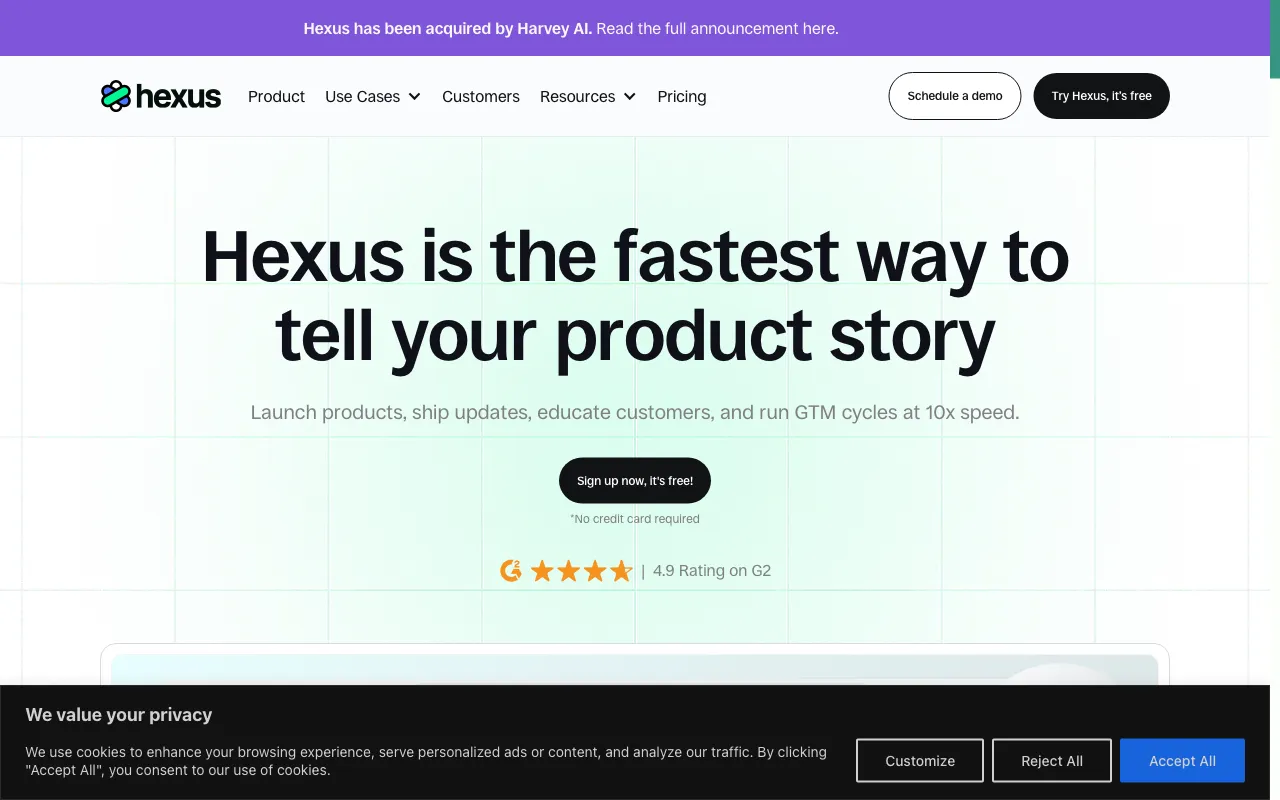 Hexus AI — preview screenshot