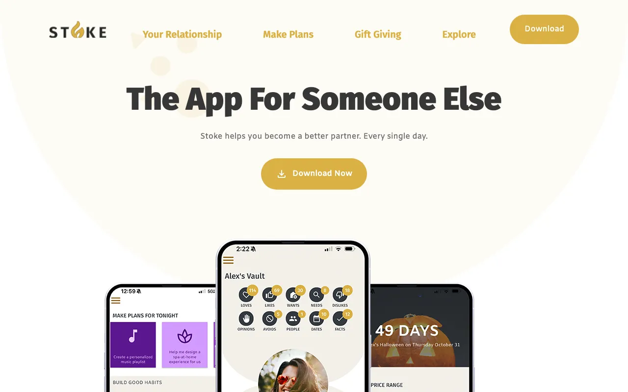 Hey Stoke — preview screenshot