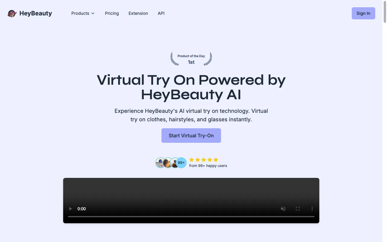 HeyBeauty — preview screenshot