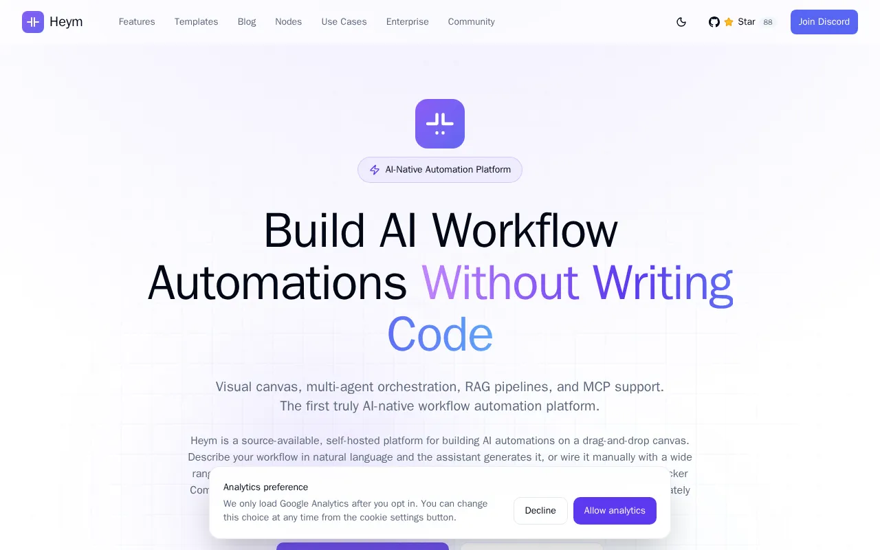 Heym — preview screenshot