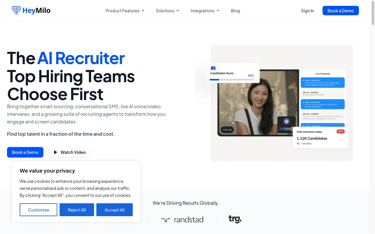 HeyMilo AI — preview screenshot