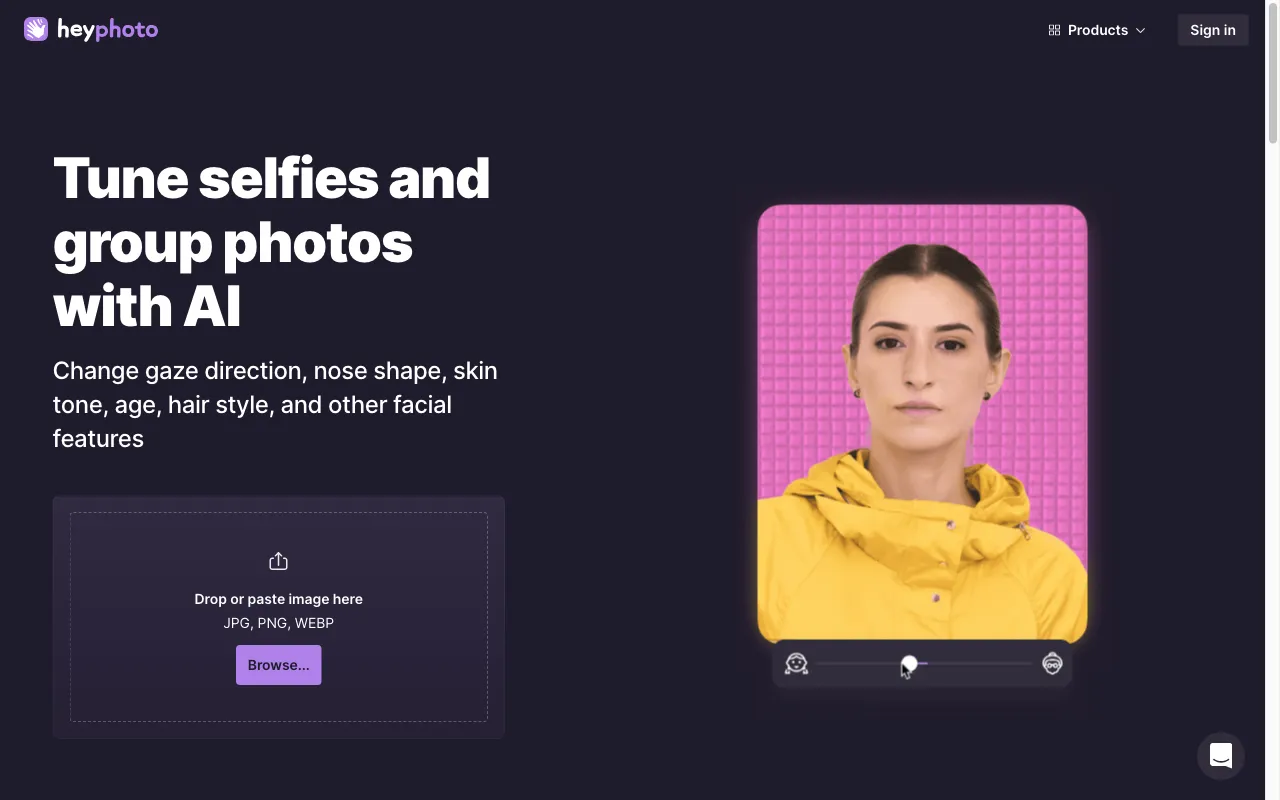 HeyPhoto — preview screenshot
