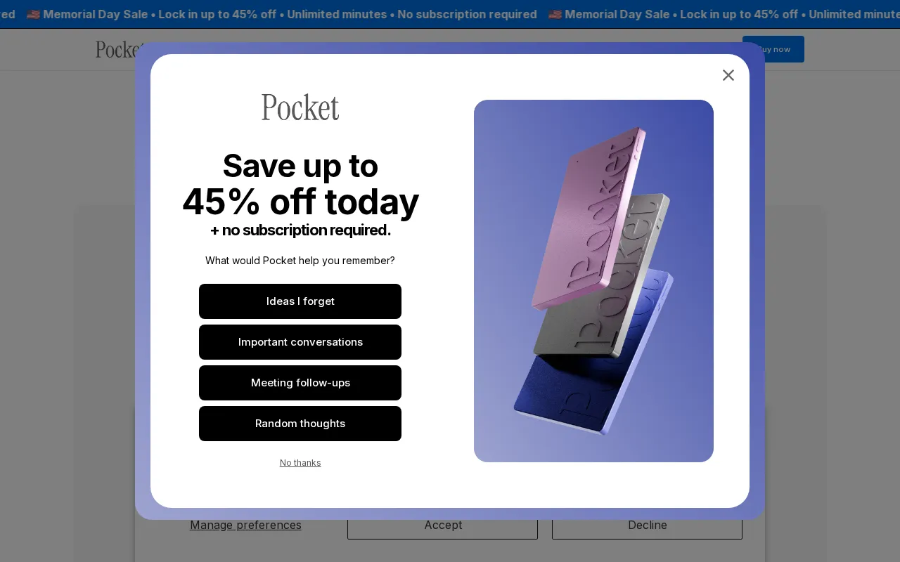 Heypocket — preview screenshot