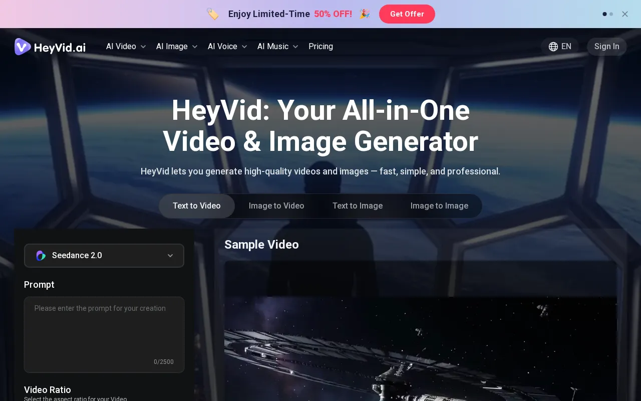 HeyVid — preview screenshot