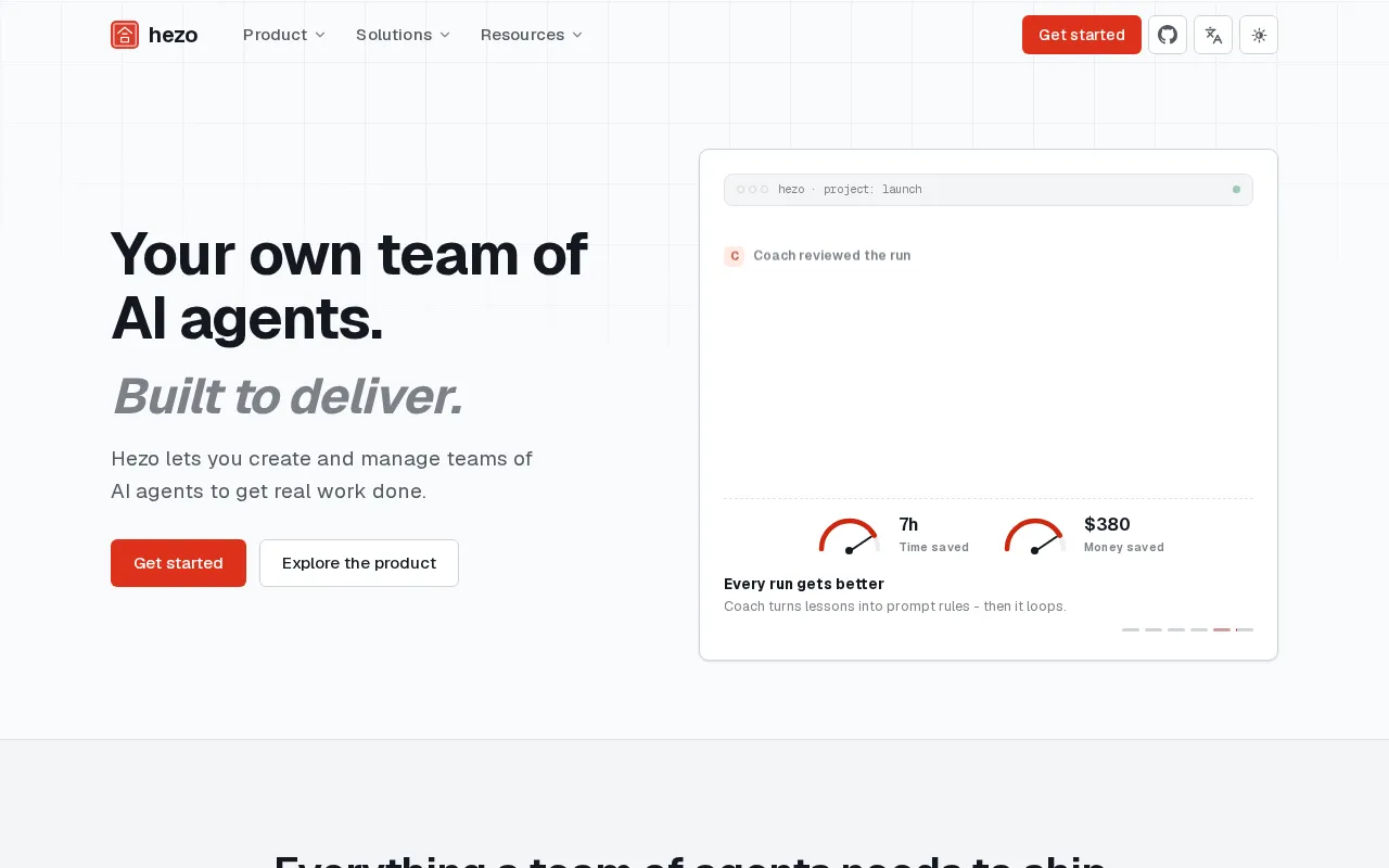 Hezo — preview screenshot