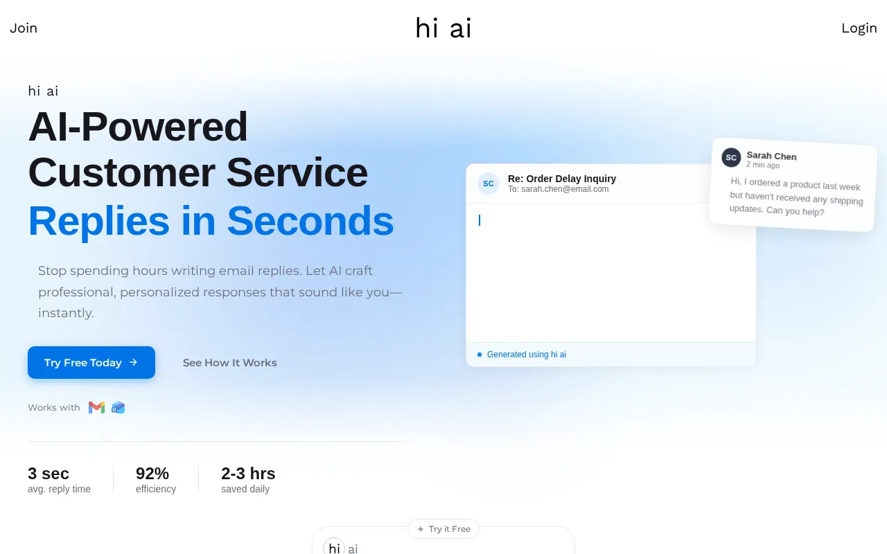 hi ai — preview screenshot