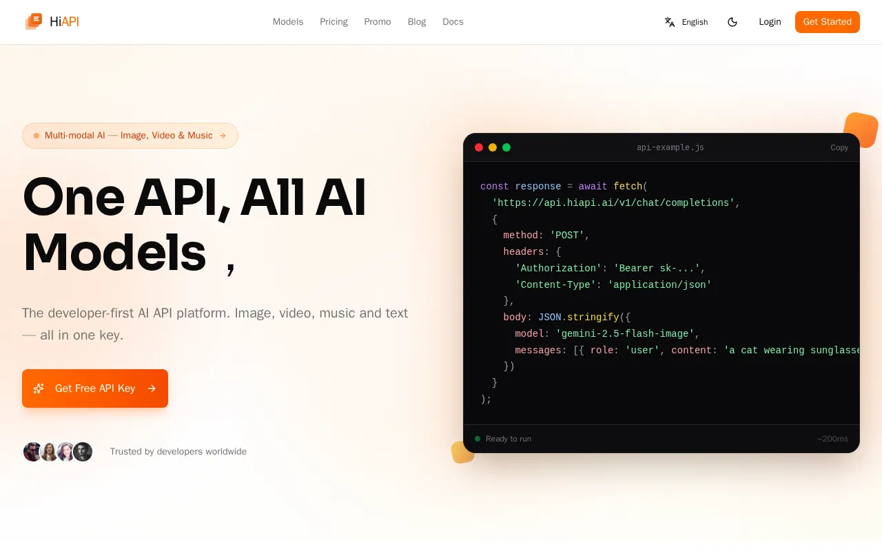 HiAPI — preview screenshot