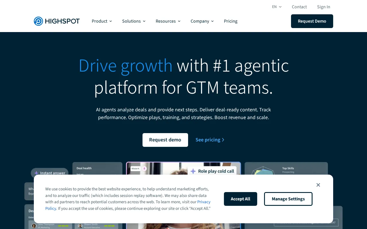 Highspot — preview screenshot