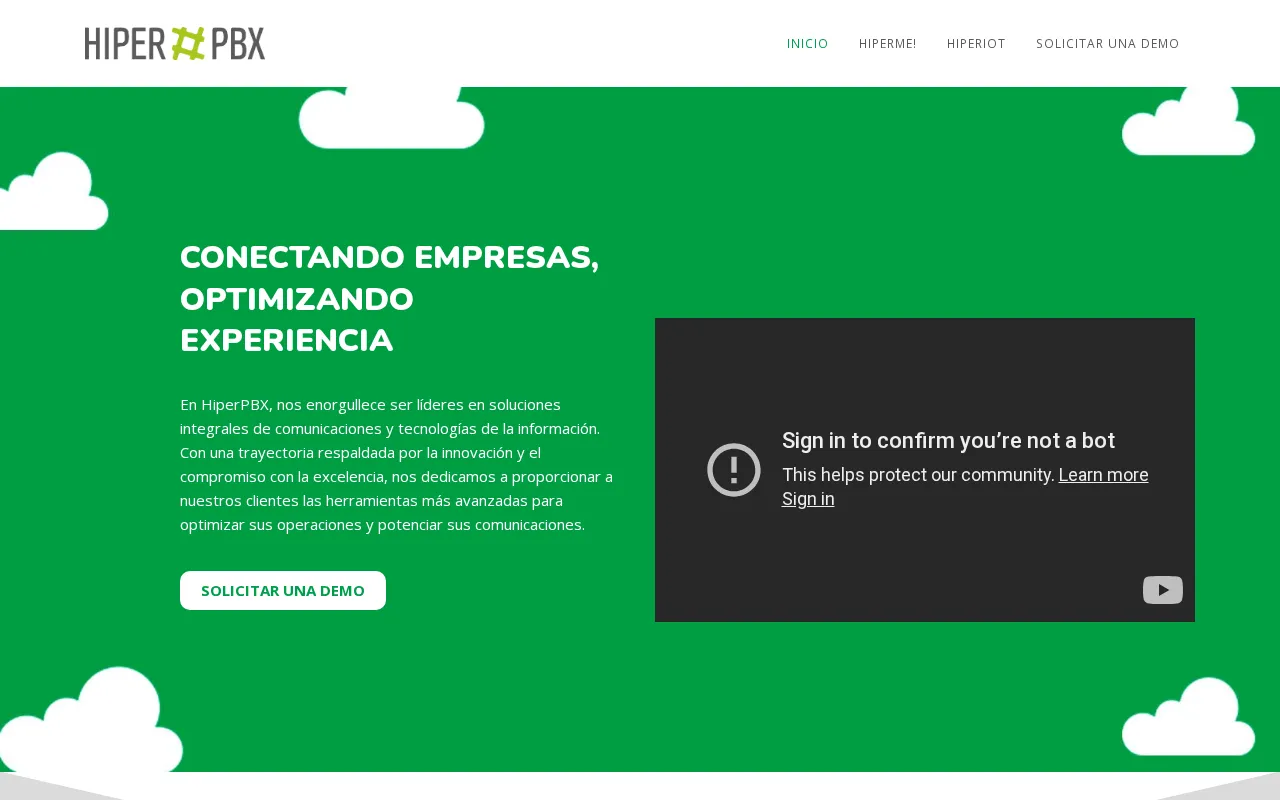 HiperPBX — preview screenshot