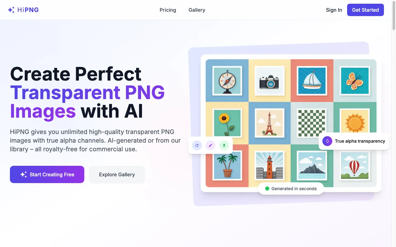 HiPNG — preview screenshot