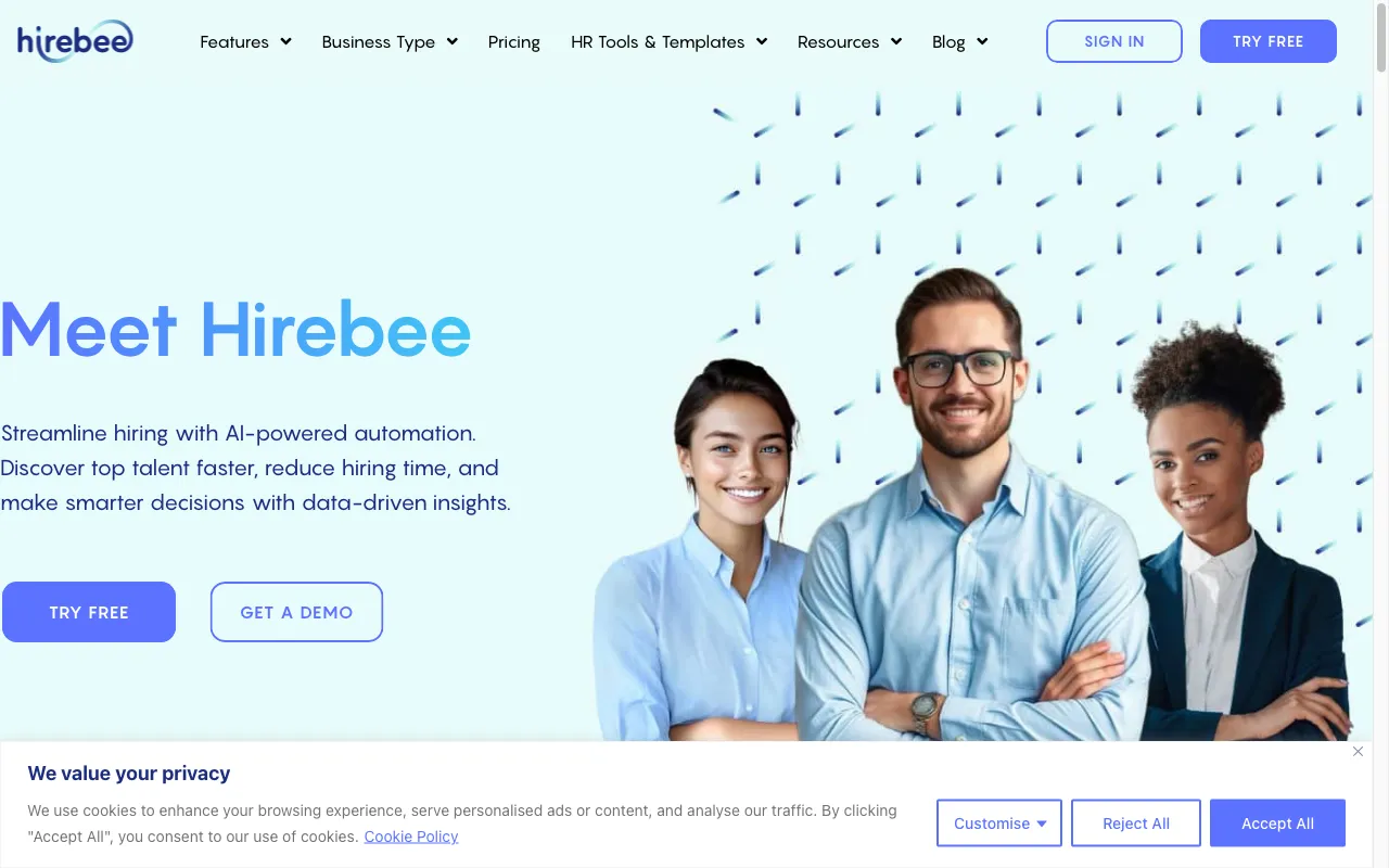 Hirebee.ai — preview screenshot
