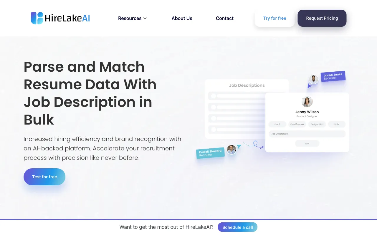 HireLakeAI — preview screenshot