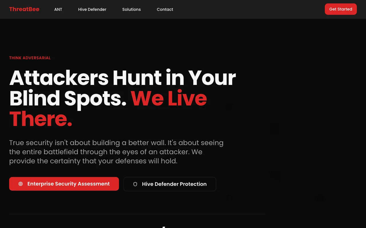 Hive Defender by ThreatBee — preview screenshot