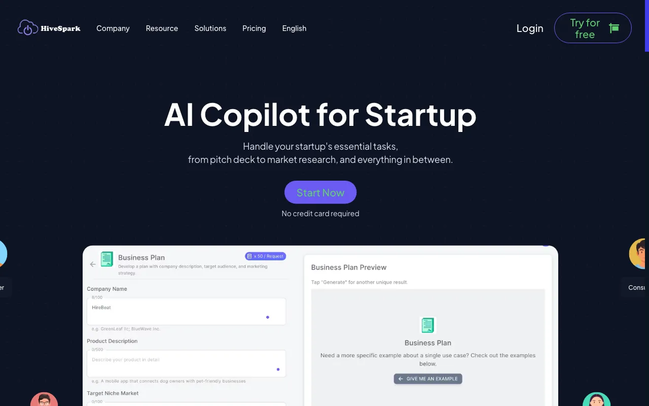 HiveSpark — preview screenshot