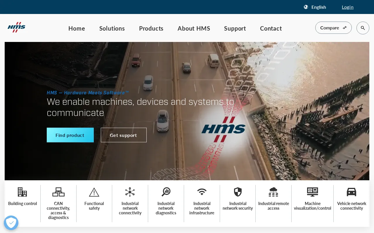 HMS Networks — preview screenshot