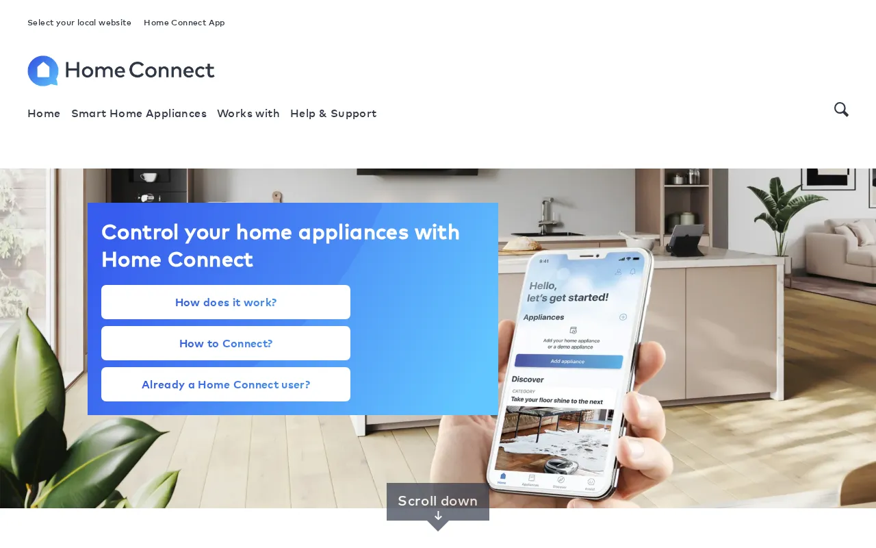 Home Connect — preview screenshot
