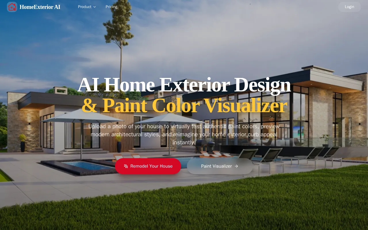 HomeExterior AI — preview screenshot