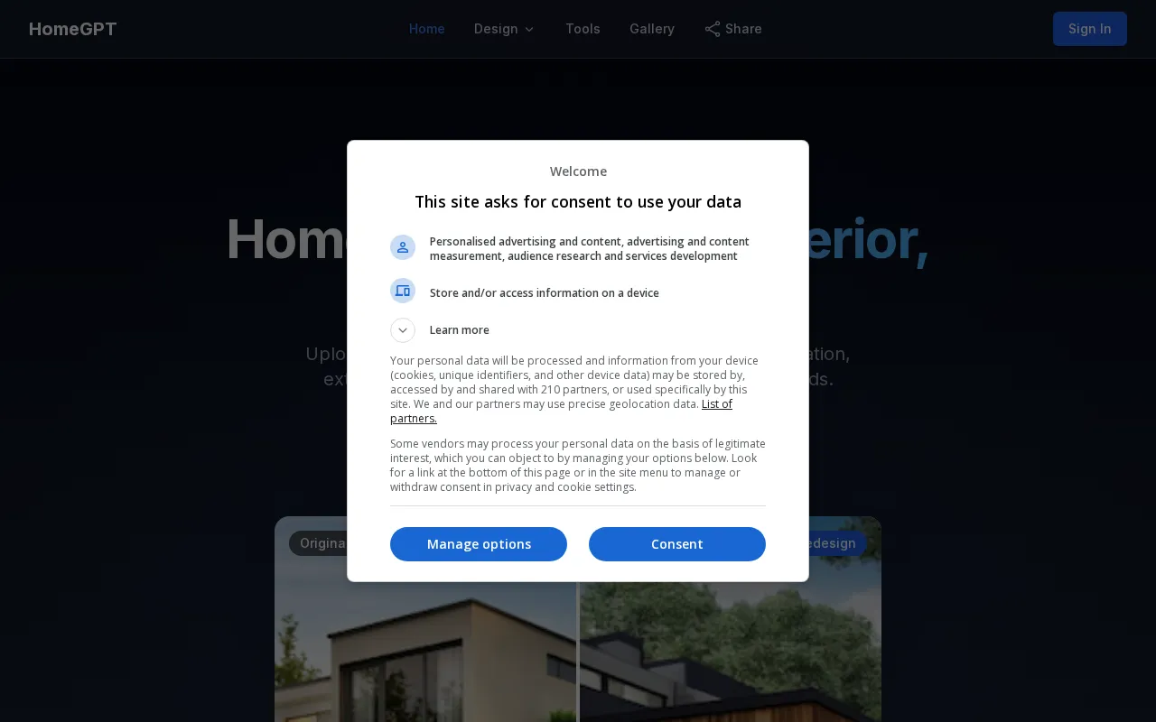 Homegpt — preview screenshot