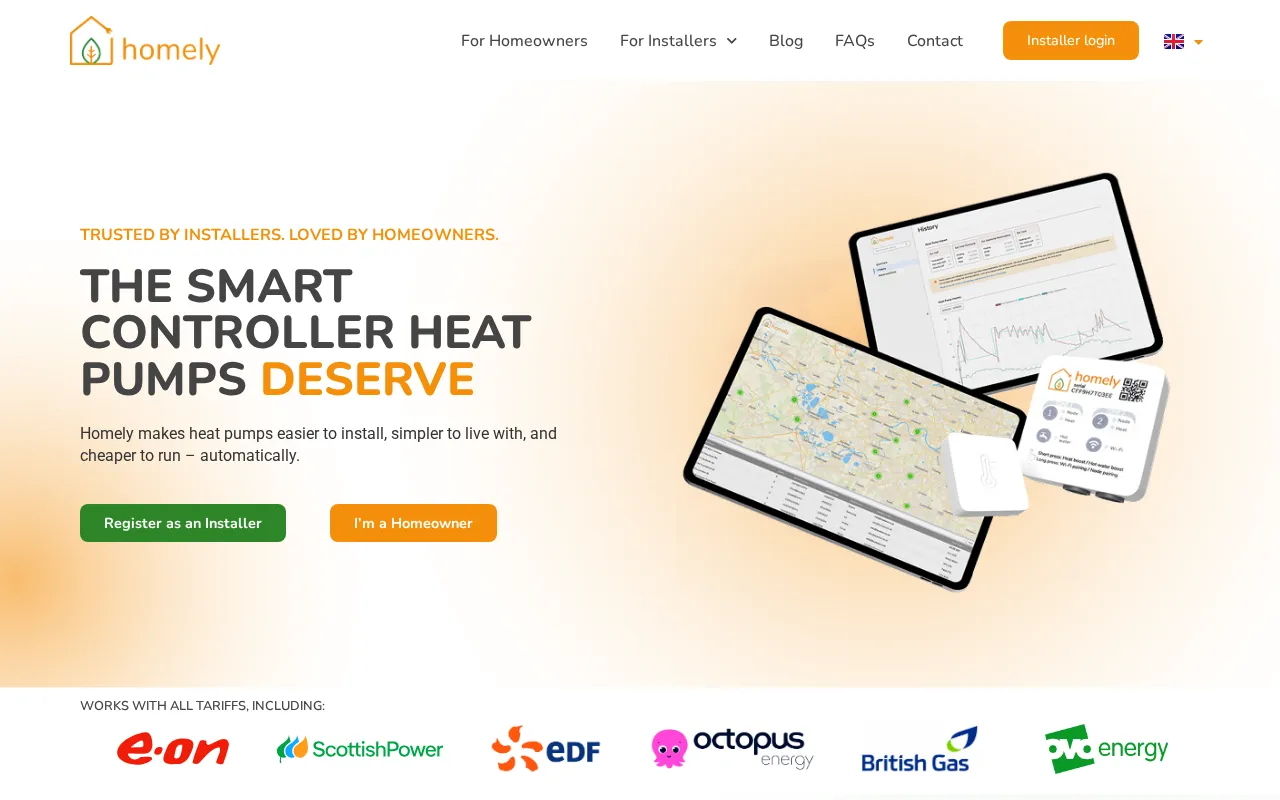 Homelyenergy — preview screenshot