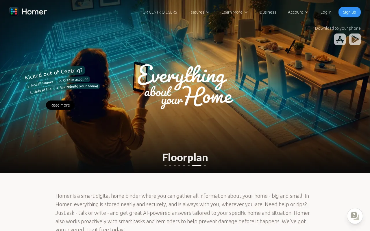 Homer — preview screenshot