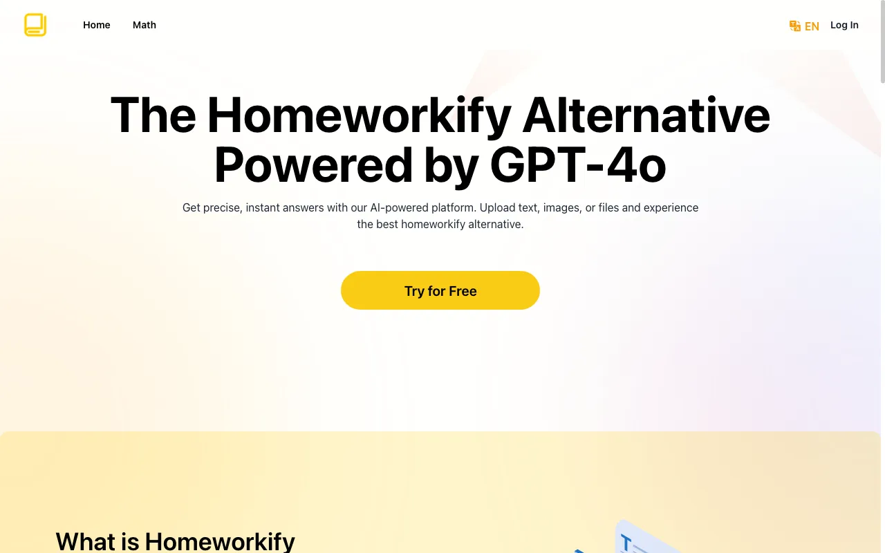Homeworkify.im — preview screenshot