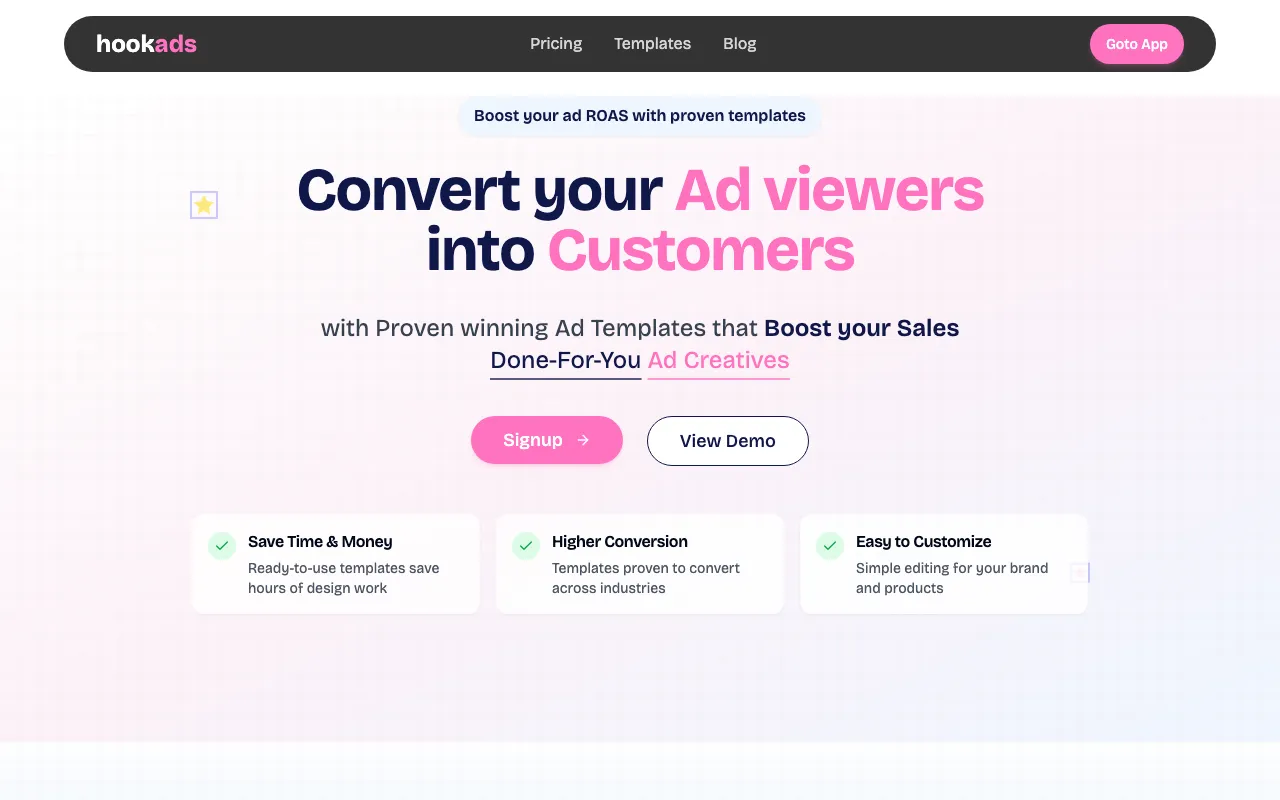HookAds AI — preview screenshot