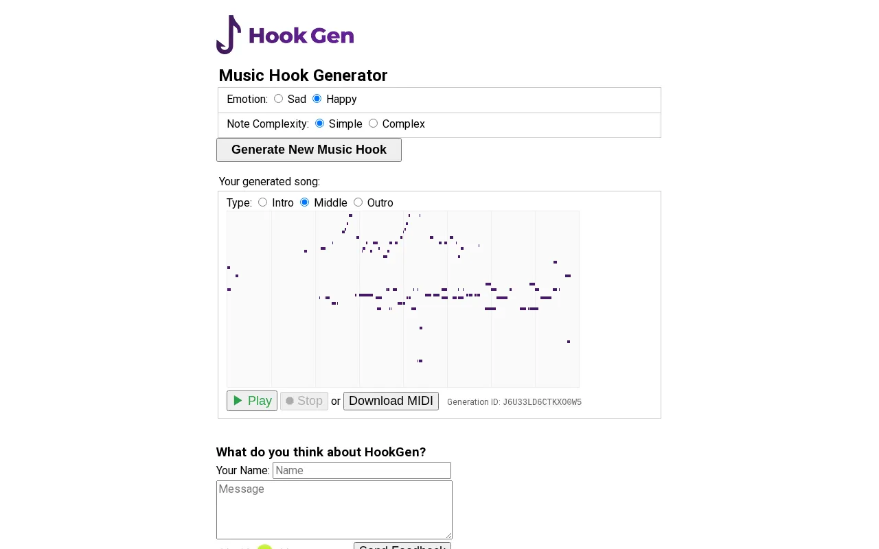 HookGen — preview screenshot