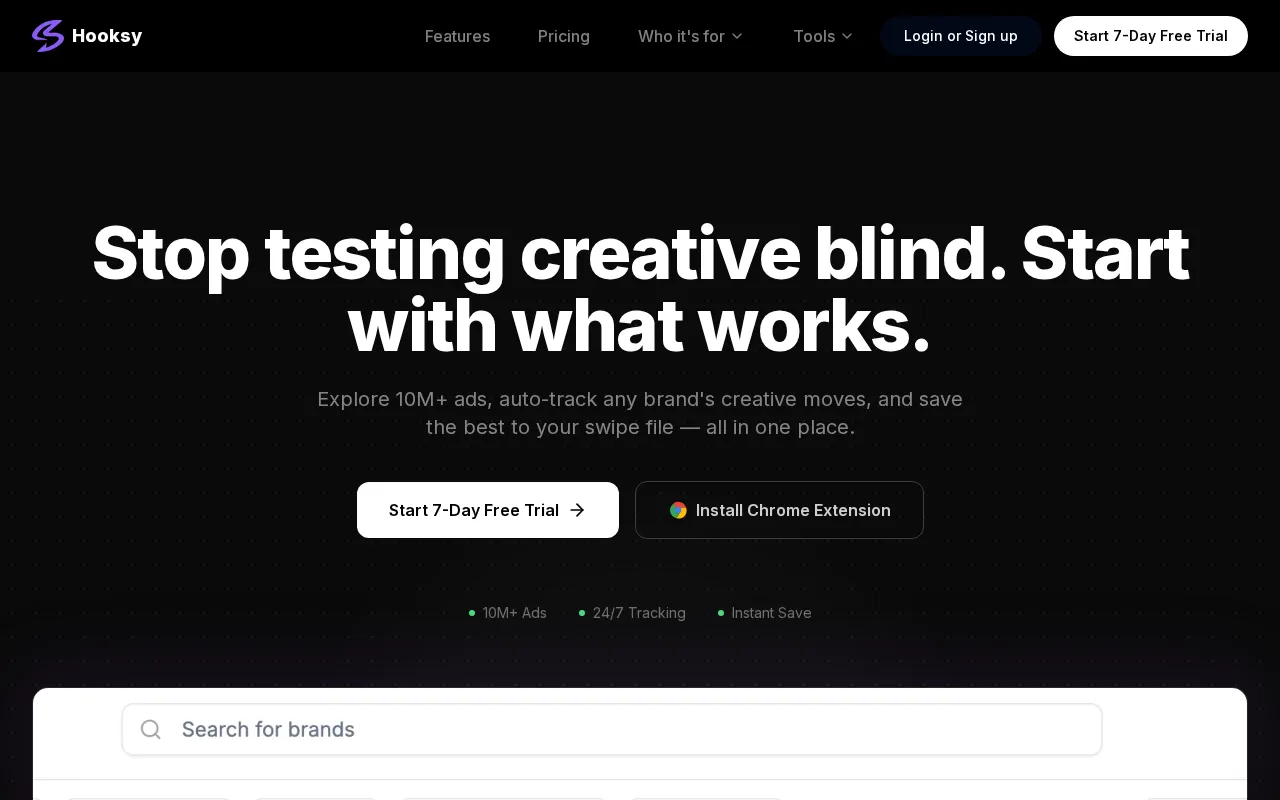 Hooksy — preview screenshot