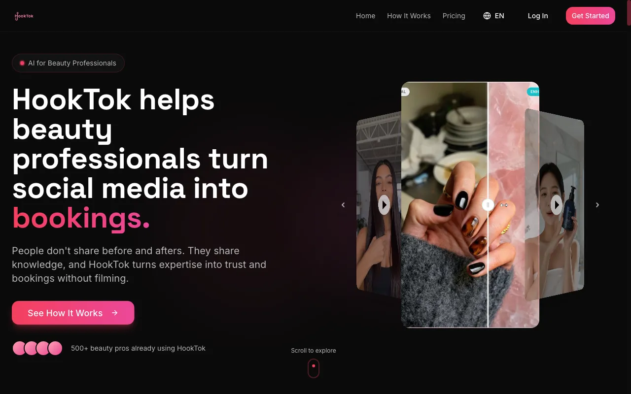 Hooktok — preview screenshot