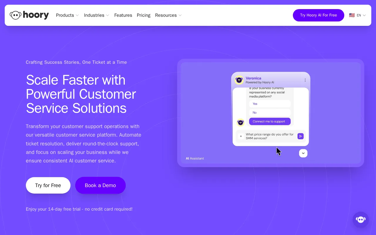 Hoory AI — preview screenshot