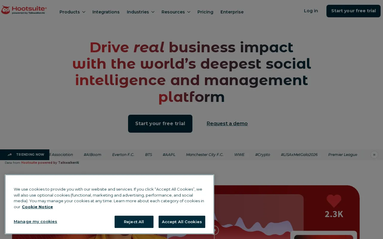 Hootsuite — preview screenshot