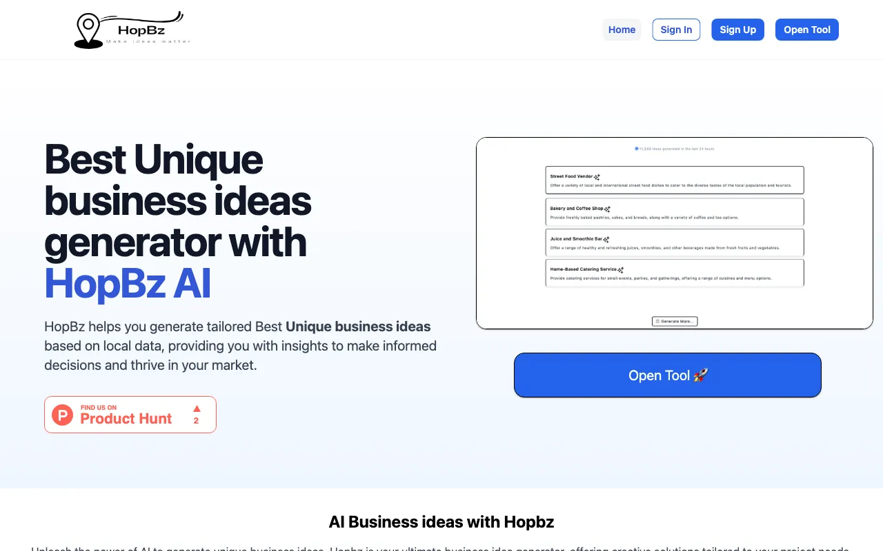 Hopbz — preview screenshot