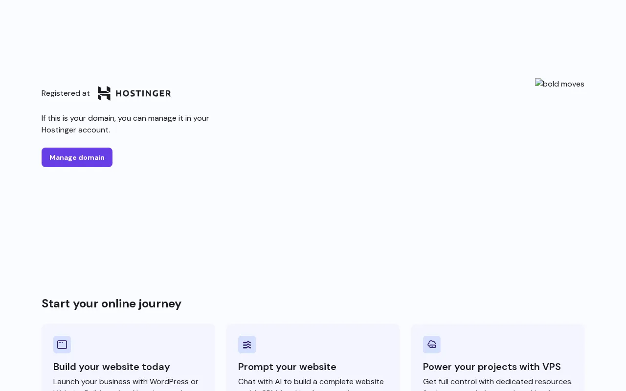 Hostinger — preview screenshot