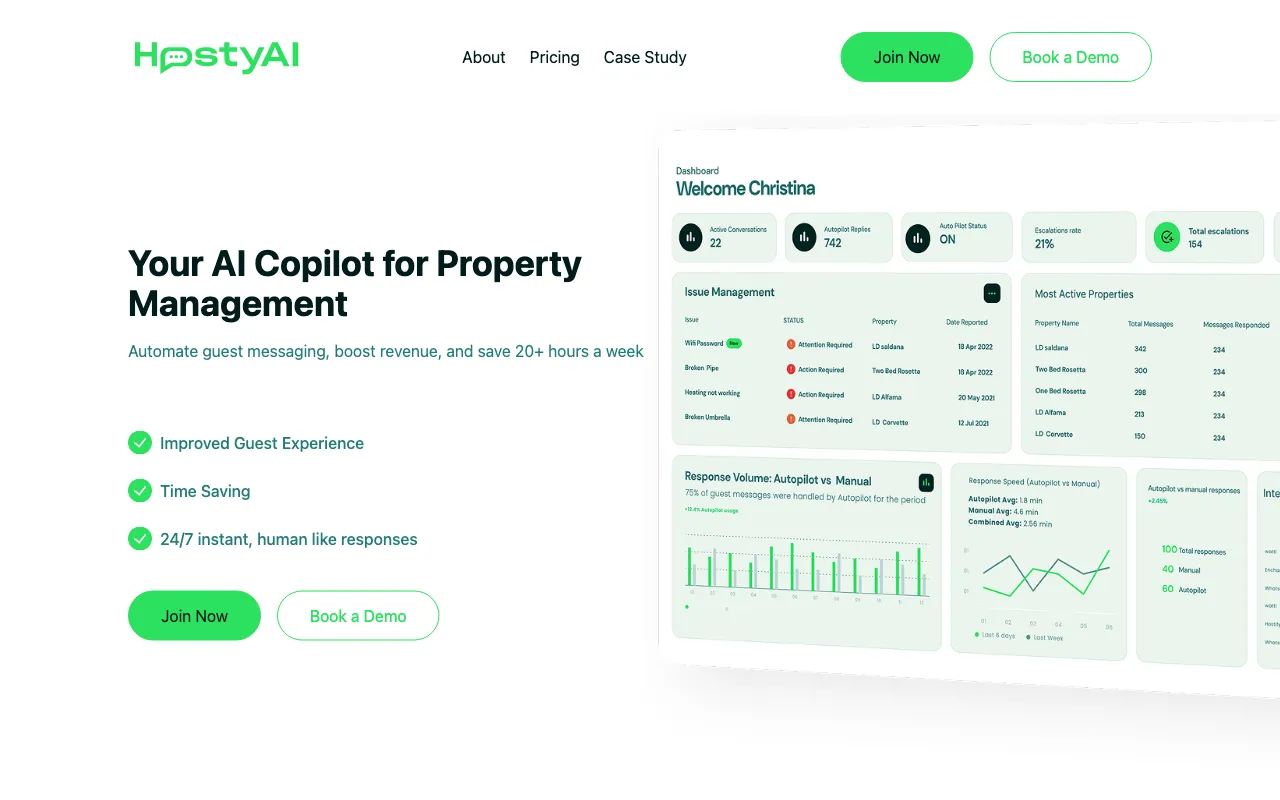 hostyAi — preview screenshot