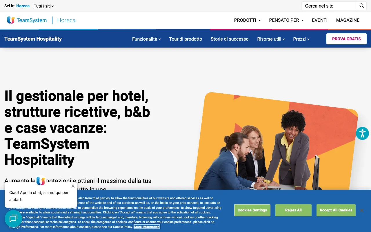 Hotel in Cloud — preview screenshot