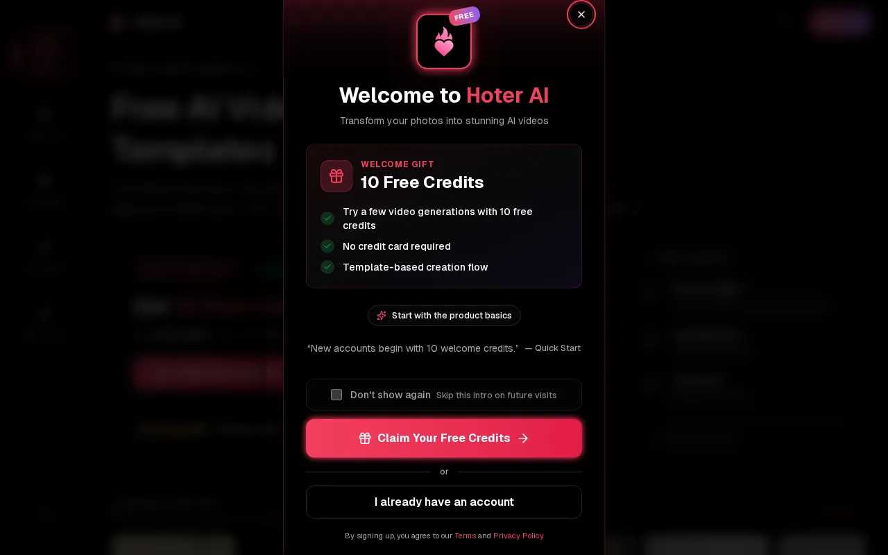 Hoter AI — preview screenshot