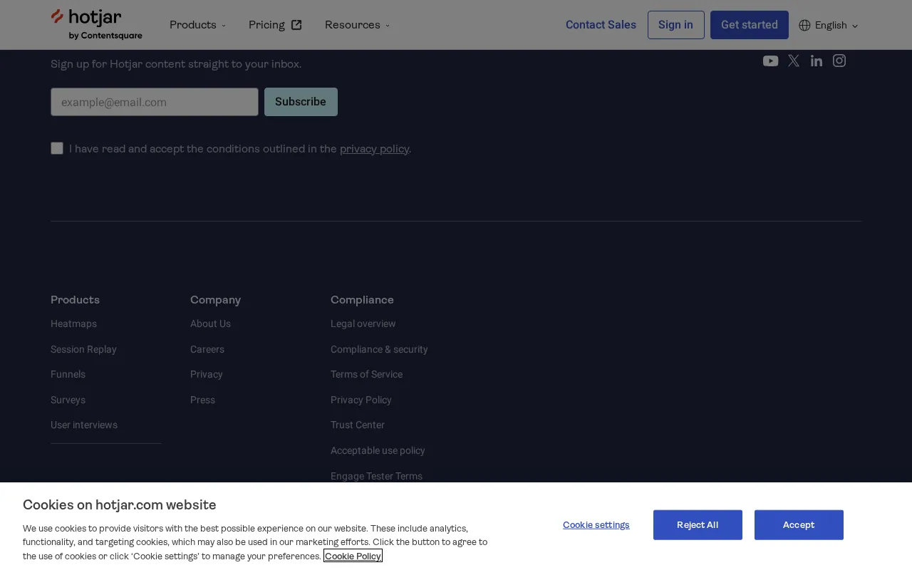 Hotjar — preview screenshot