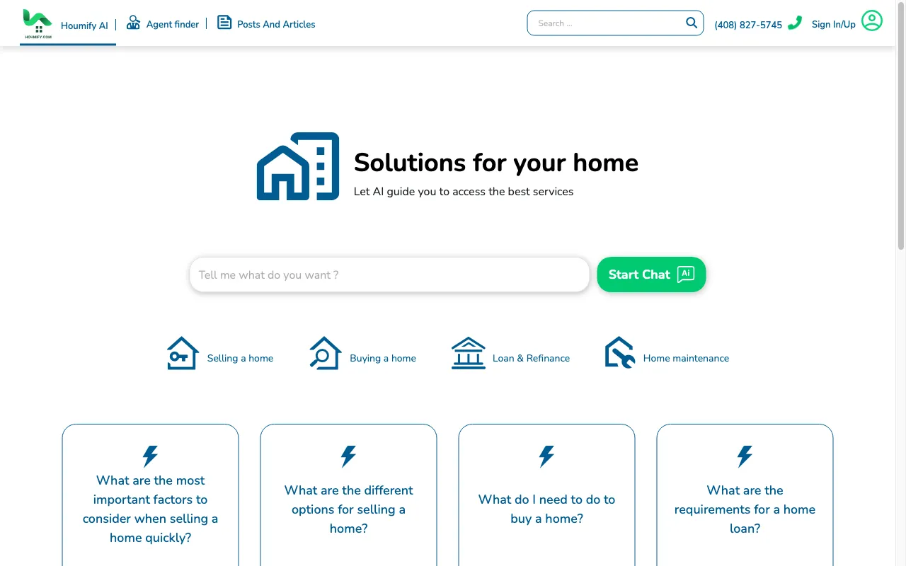 Houmify — preview screenshot