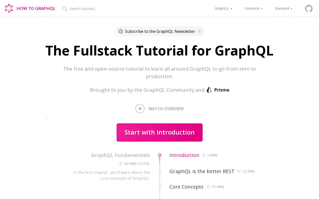 How to GraphQL — preview screenshot
