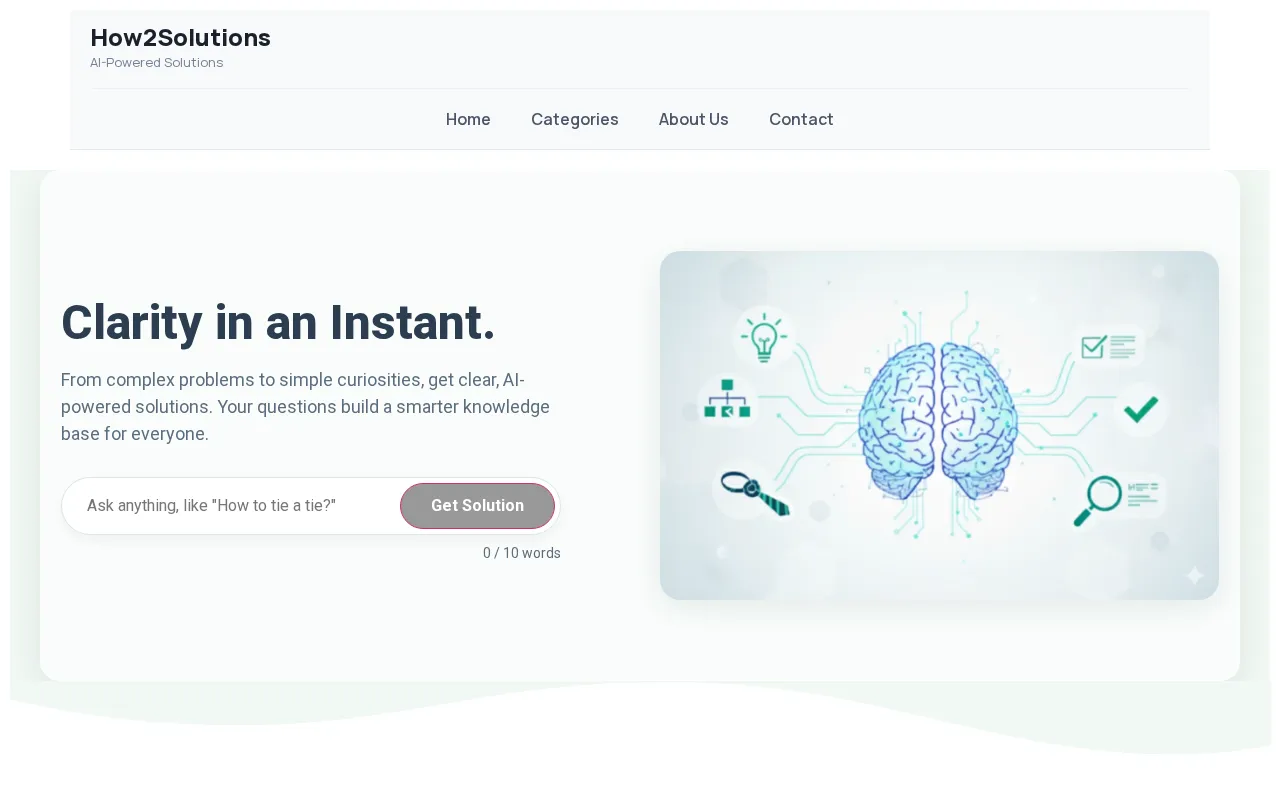 How2solutions.com — preview screenshot