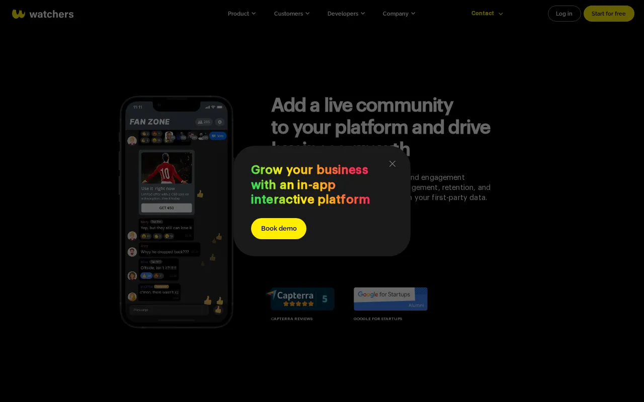 https://watchers.io/ — preview screenshot